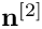 $ \mathbf{n}^{[2]} $