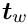 $
 \mbox{\boldmath$t$}_{w} $