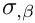 $ \sigma_{,\beta}$